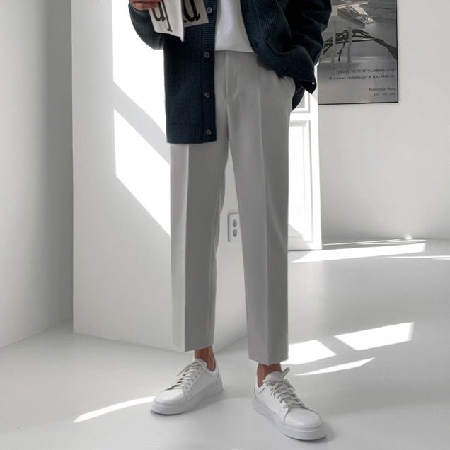 Straight leg slacks