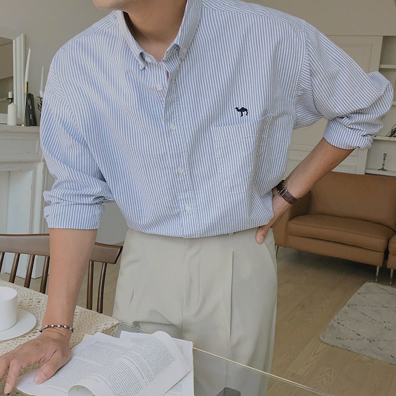 One Point Stripe Shirt