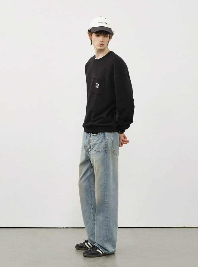 Distressed Vintage Jeans