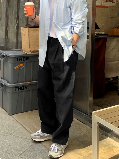 2-Tuck Wide COTTON