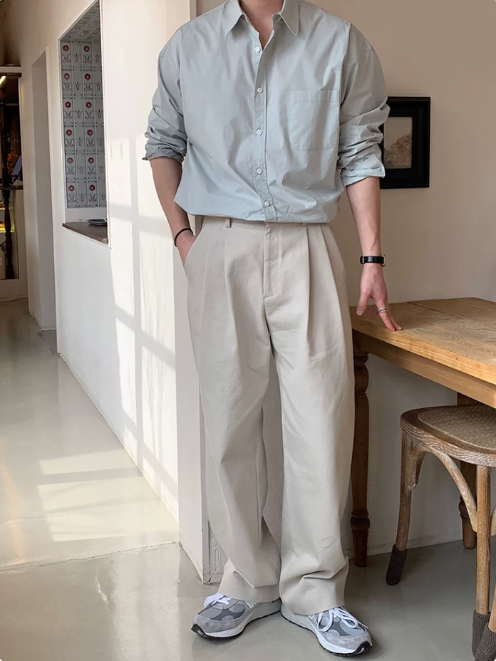 2-Tuck Wide COTTON