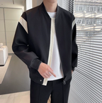 Lightweight Bomber Blouson Jacket with Pockets