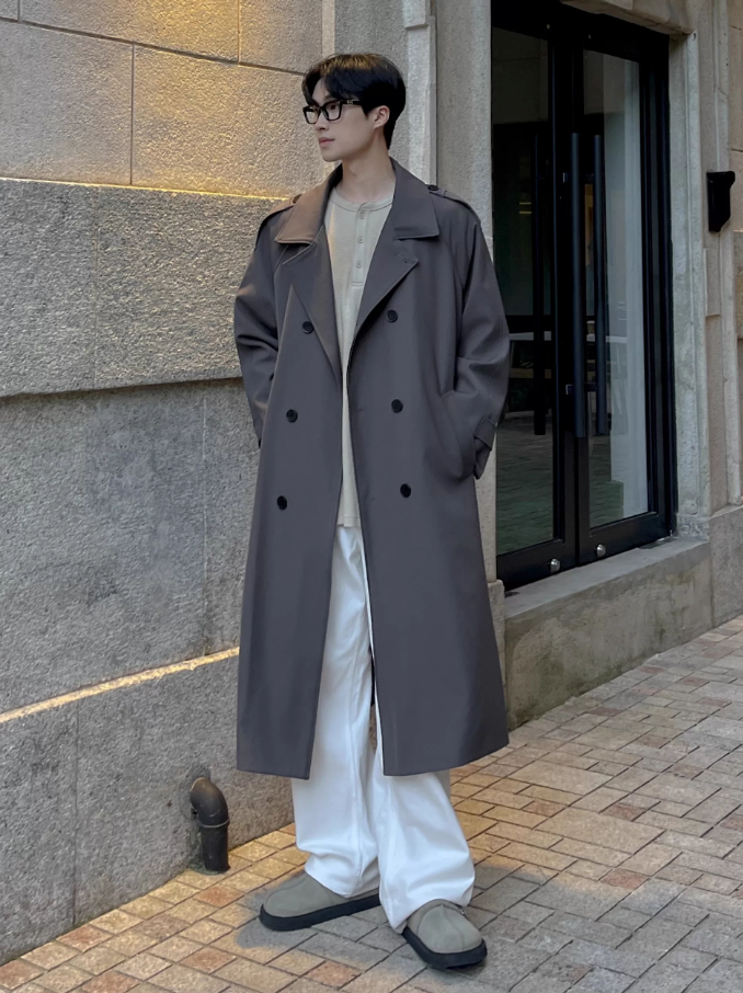 Long trench coat
