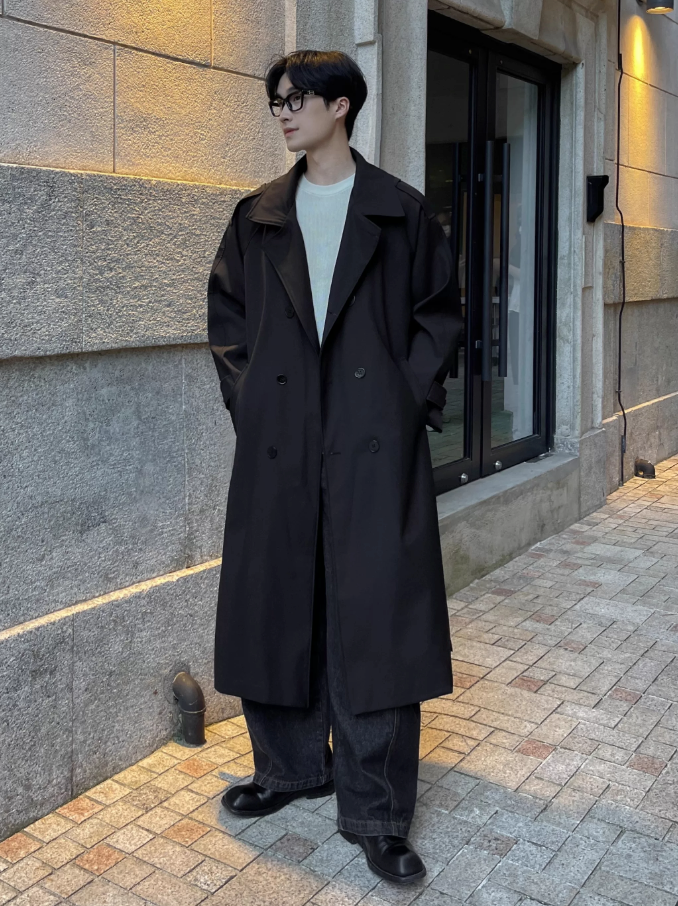 Long trench coat