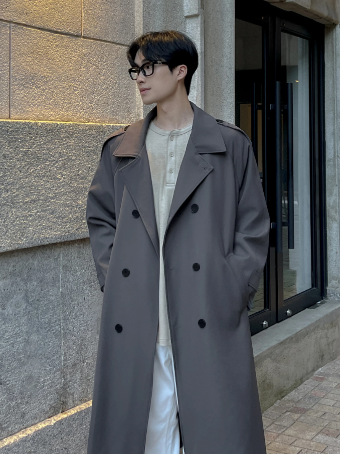 Long trench coat