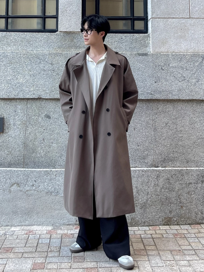 Long trench coat