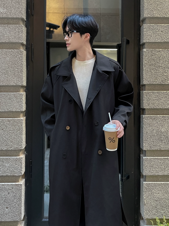 Long trench coat