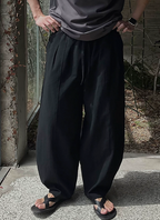 コットンリネンパンツ メンズ ワイド｜Cotton Linen PANTS