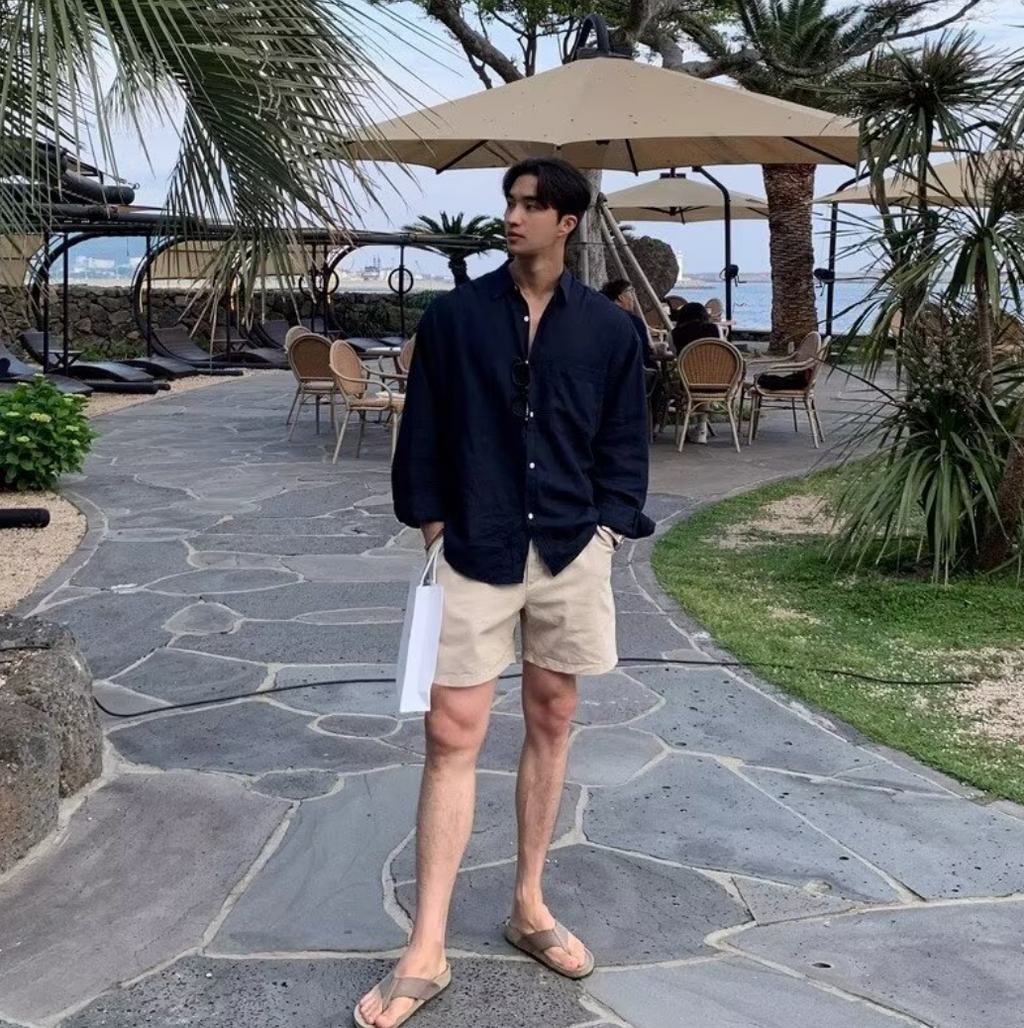 オーバーサイズリネンシャツ メンズ｜Oversized Linen SHIRT