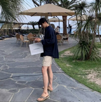 オーバーサイズリネンシャツ メンズ｜Oversized Linen SHIRT