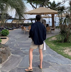 オーバーサイズリネンシャツ メンズ｜Oversized Linen SHIRT