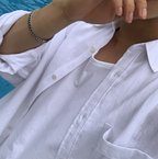 オーバーサイズリネンシャツ メンズ｜Oversized Linen SHIRT