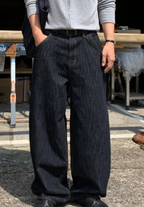リジッドワイドシルエットデニム