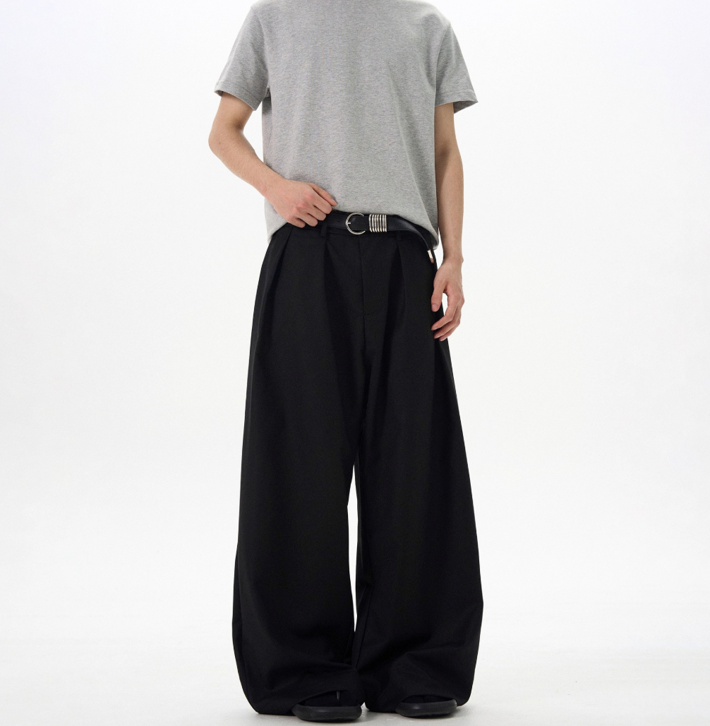 タックワイドスラックス メンズ パンツ｜Tuck Wide SLACKS