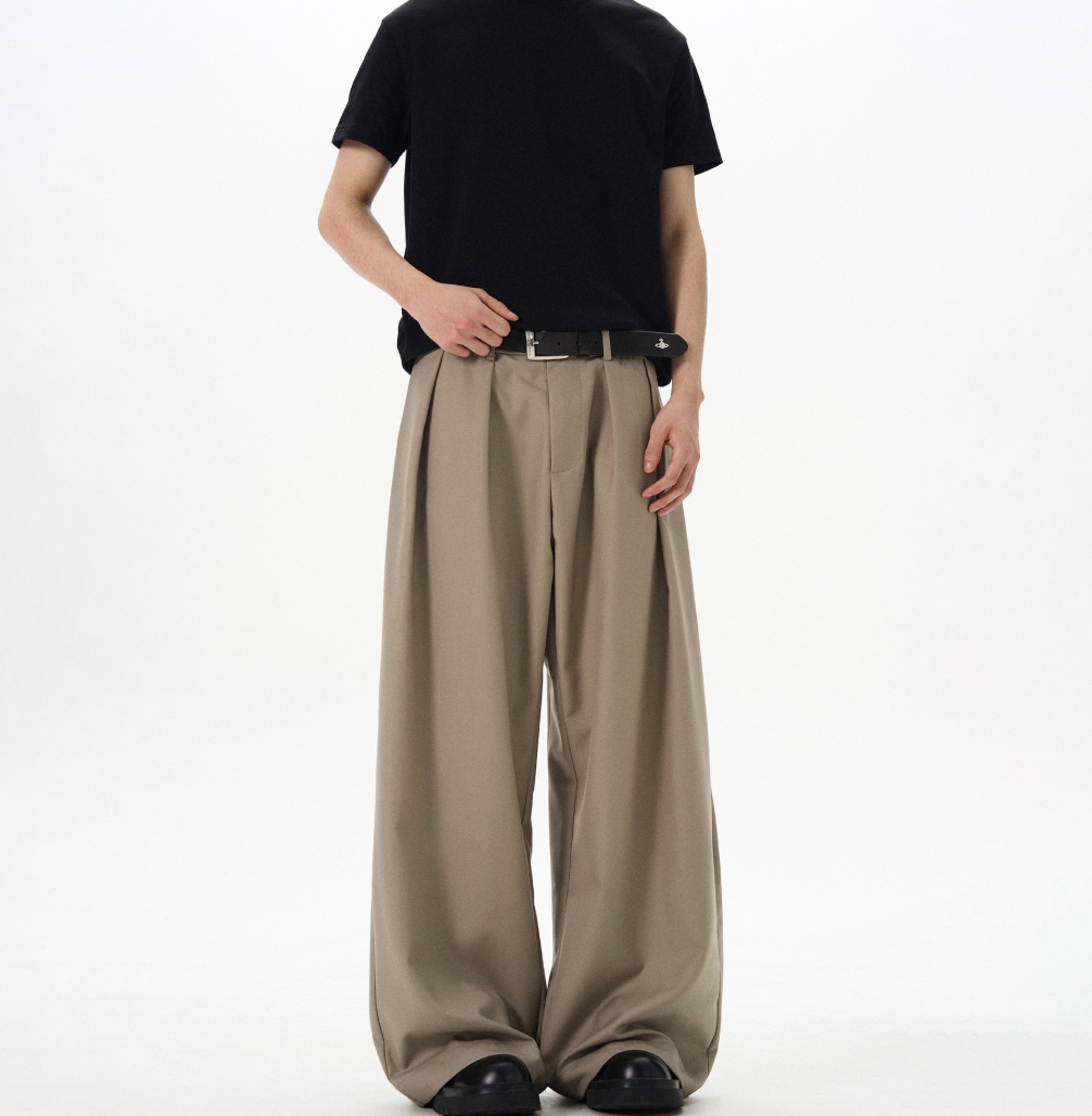 タックワイドスラックス メンズ パンツ｜Tuck Wide SLACKS