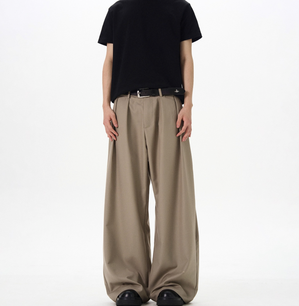 タックワイドスラックス メンズ パンツ｜Tuck Wide SLACKS