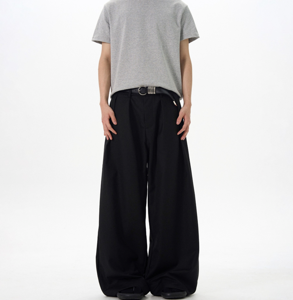 タックワイドスラックス メンズ パンツ｜Tuck Wide SLACKS
