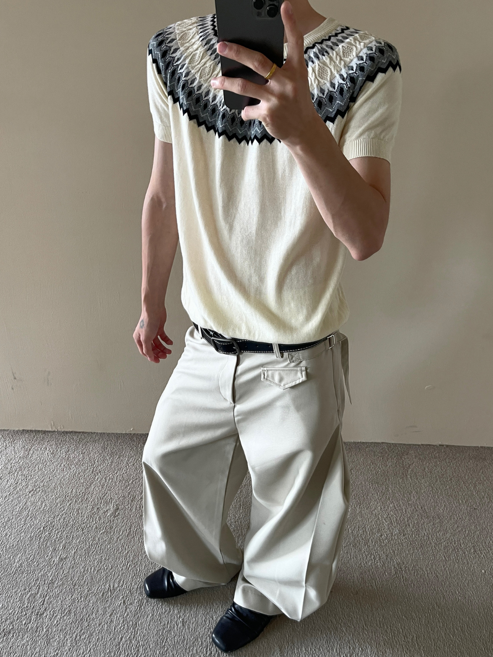 アーキテクトワイドタックパンツ メンズ｜Architect Wide PANTS