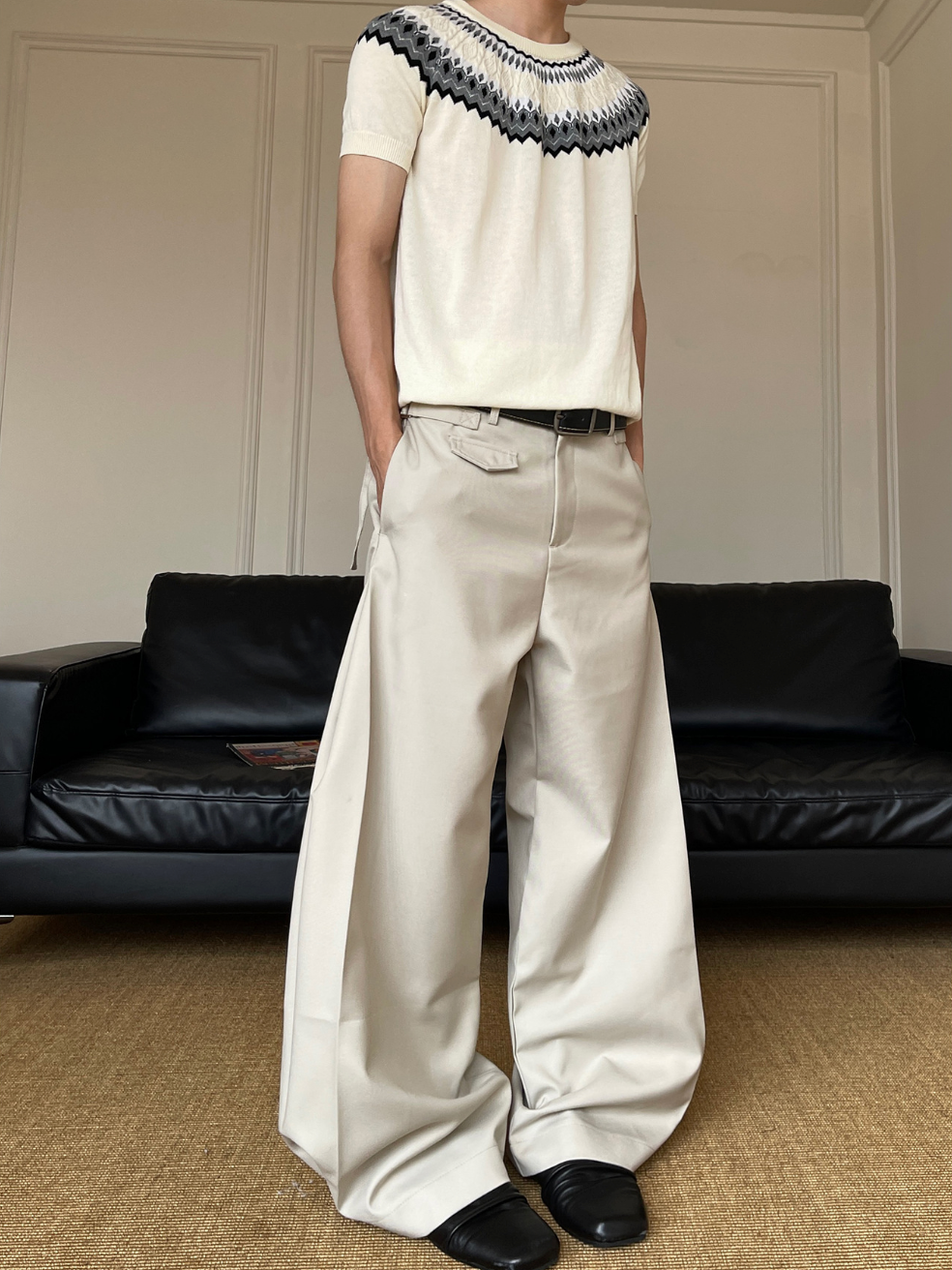 アーキテクトワイドタックパンツ メンズ｜Architect Wide PANTS