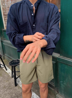 Linen blend summer shirt