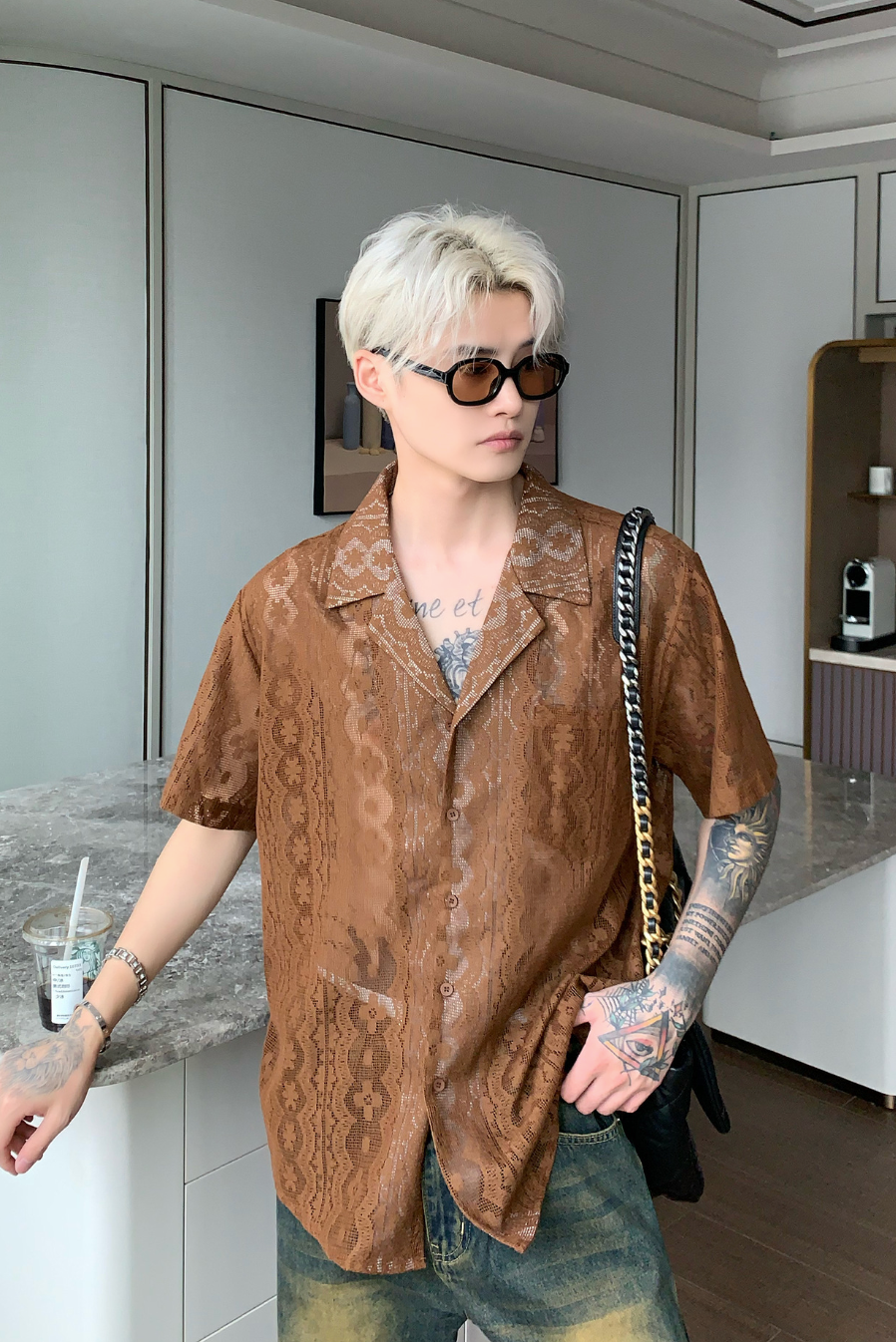 Retro short sleeve shirt