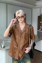 Retro short sleeve shirt