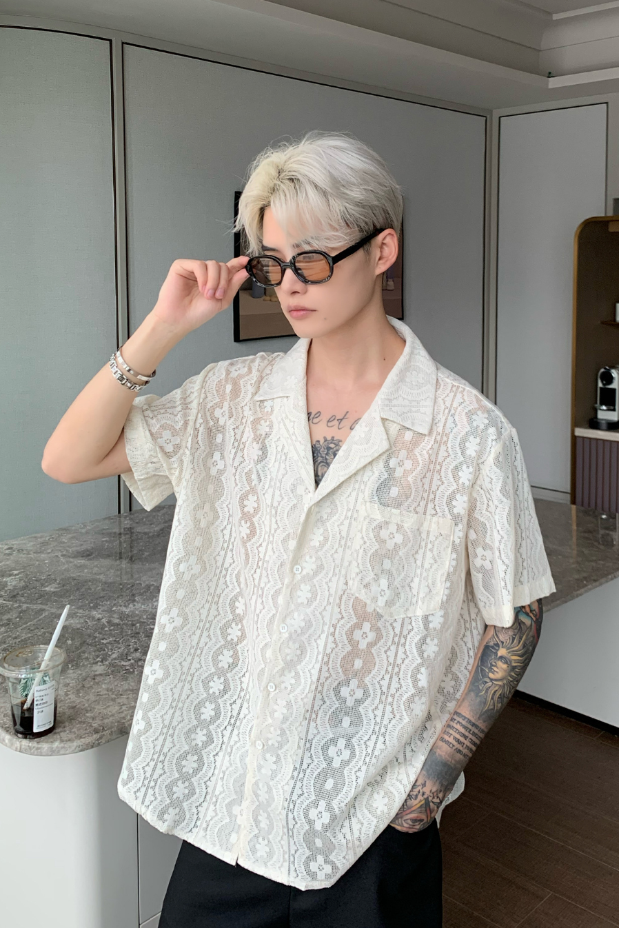 Retro short sleeve shirt