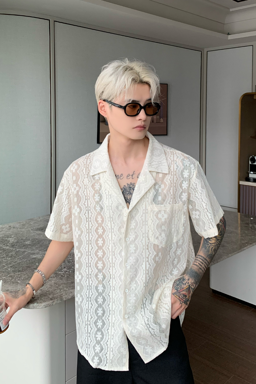 Retro short sleeve shirt
