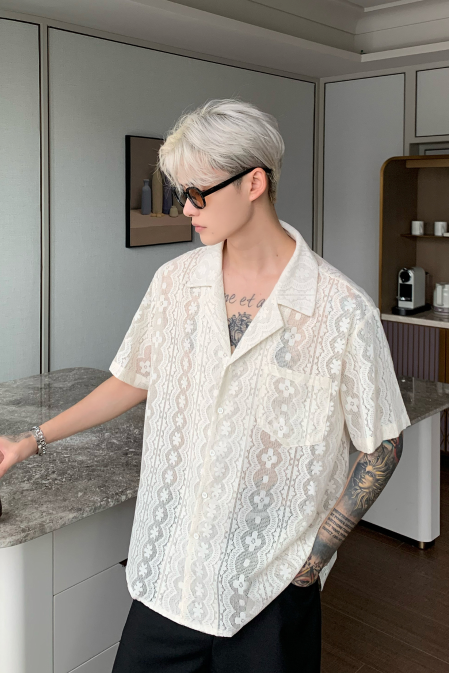 Retro short sleeve shirt