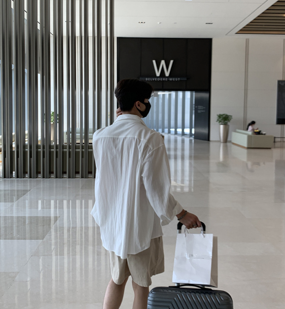 Long sleeve white shirt