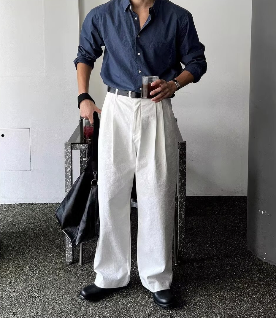 Lapel casual shirt