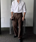 Lapel casual shirt