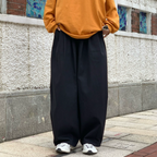 タック入りハイウエストパンツ