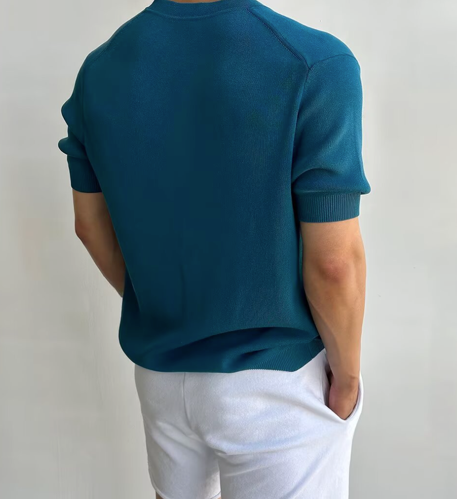 Short sleeve cardigan