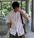 Oversized short sleeve shirt