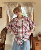 Casual plaid shirt