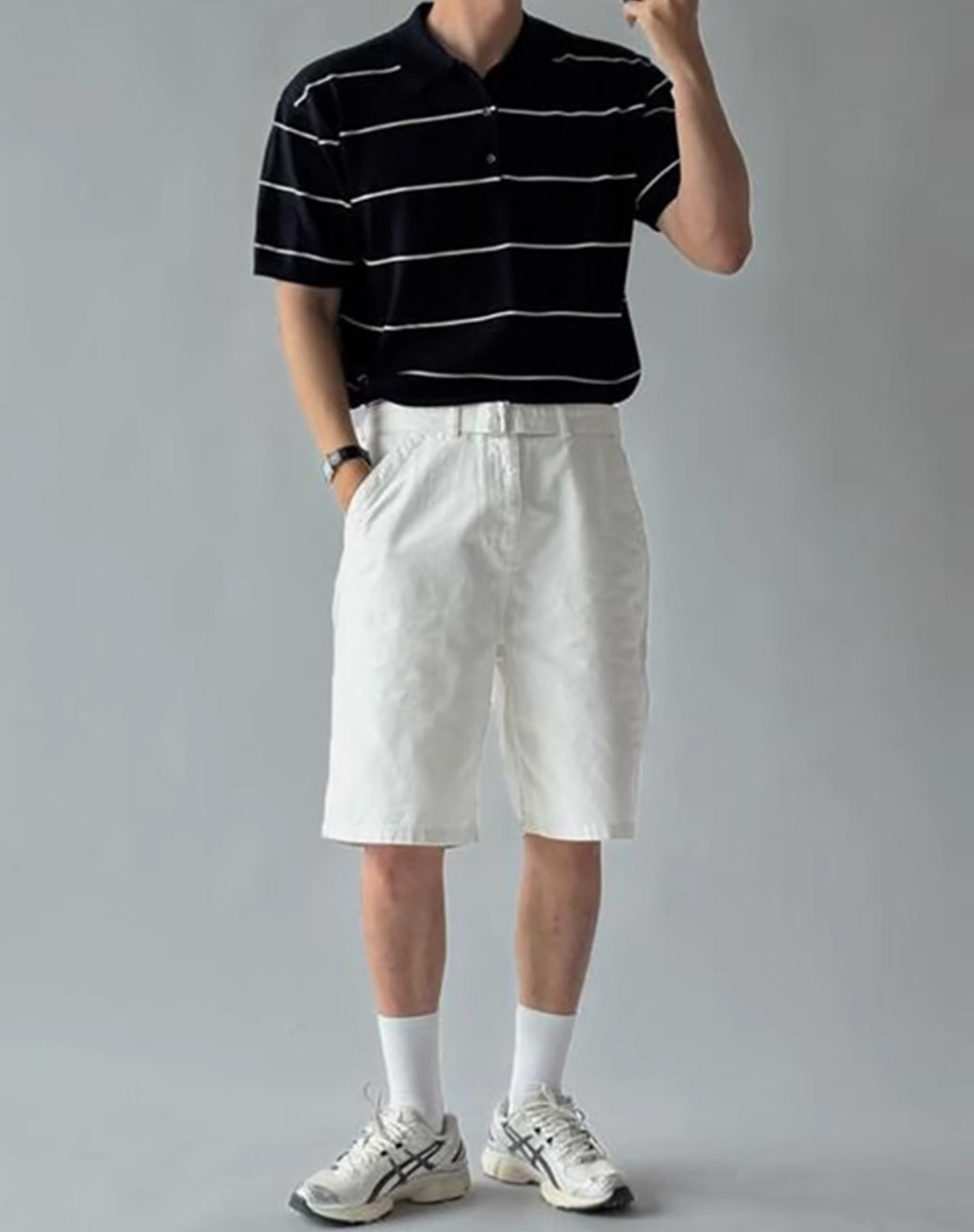 シンラペルスウェットTシャツ メンズ｜Thin Lapel SWEAT