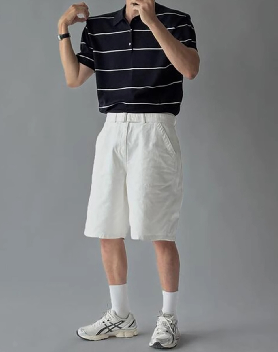 シンラペルスウェットTシャツ メンズ｜Thin Lapel SWEAT