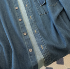 Plain denim shirt