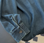 Plain denim shirt