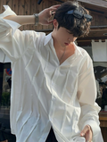 Design pleated shirt
