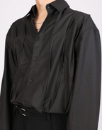 Design pleated shirt