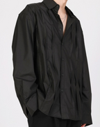 Design pleated shirt