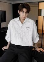 Luxury short sleeve shirt