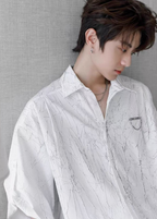 Luxury short sleeve shirt