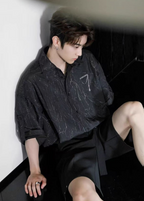 Luxury short sleeve shirt