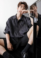 Luxury short sleeve shirt