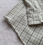 Loosefid check shirt