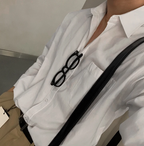 Casual white shirt