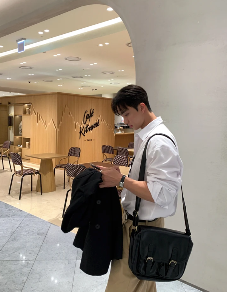 Casual white shirt